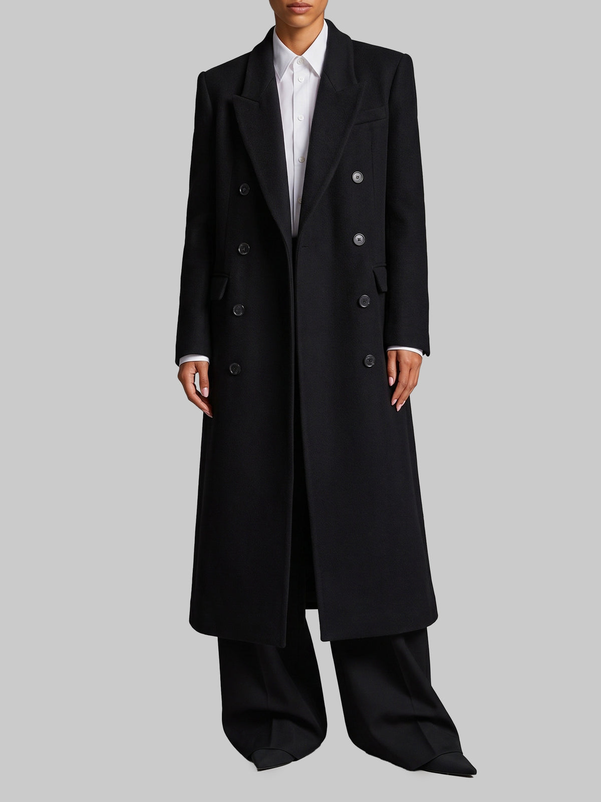 Ivy Oak-OUTLET-SALE-Black IOChloris coat-ARCHIVIST