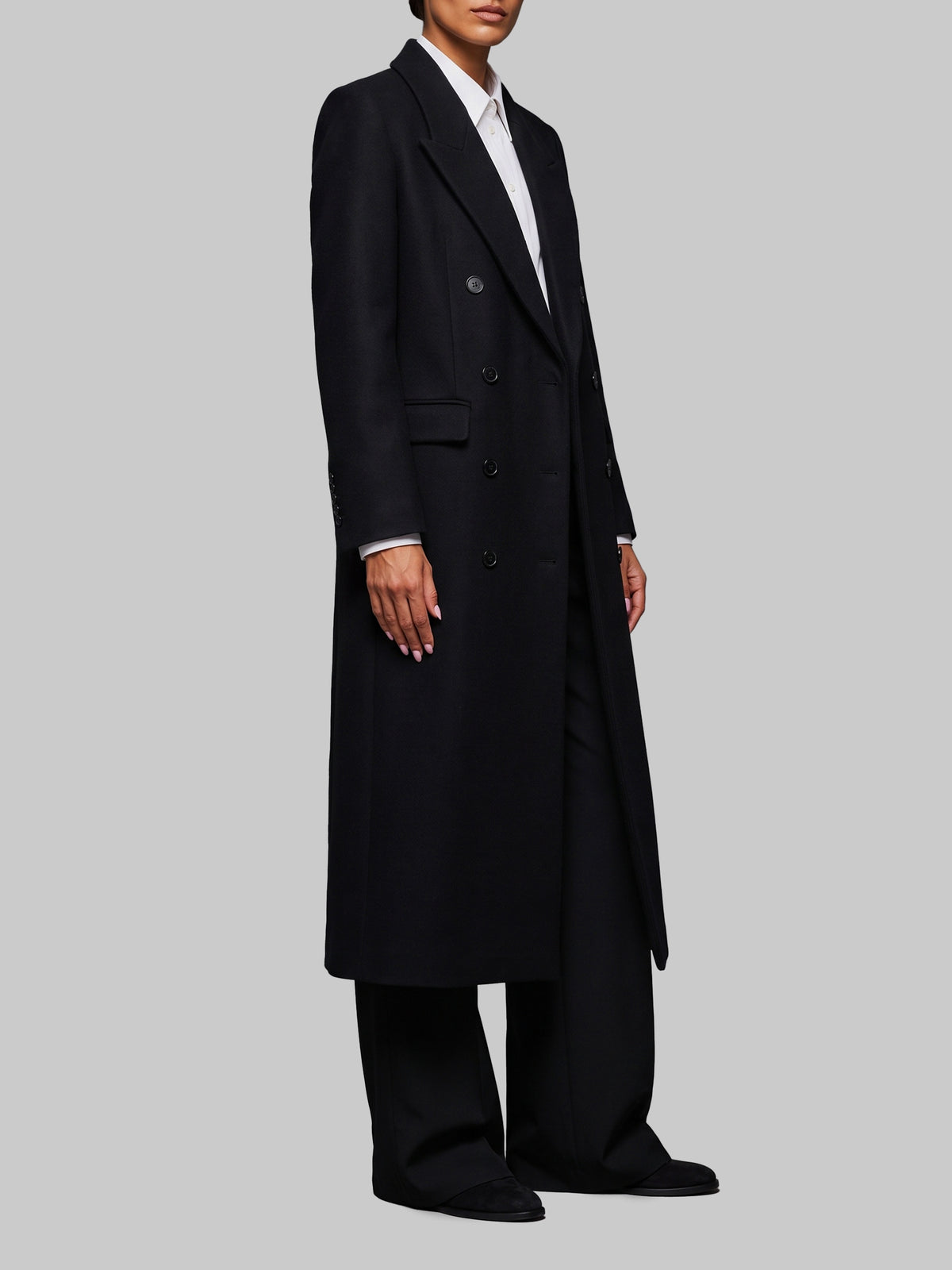 Ivy Oak-OUTLET-SALE-Black IOChloris coat-ARCHIVIST