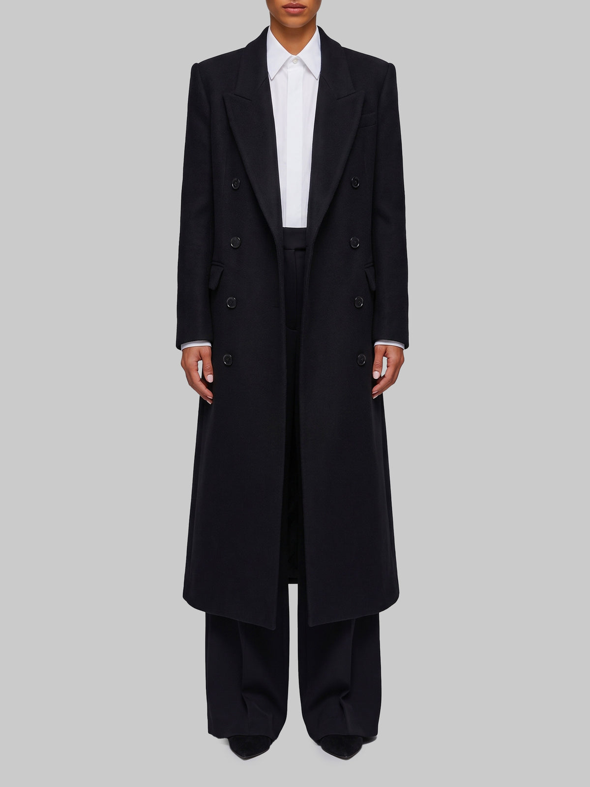 Ivy Oak-OUTLET-SALE-Black IOChloris coat-ARCHIVIST