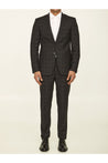 TONELLO-OUTLET-SALE-Black Prince of Wales suit-ARCHIVIST