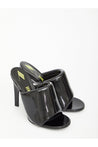 THE ATTICO-OUTLET-SALE-Black Rem sandals-ARCHIVIST