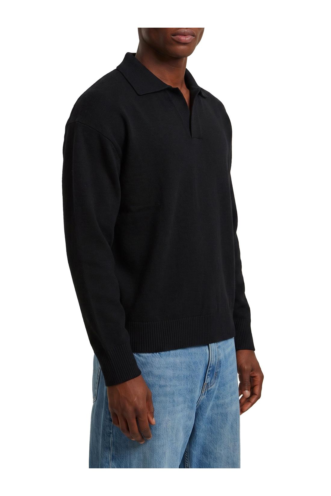 Roberto collina-OUTLET-SALE-Black Skipper polo shirt-ARCHIVIST