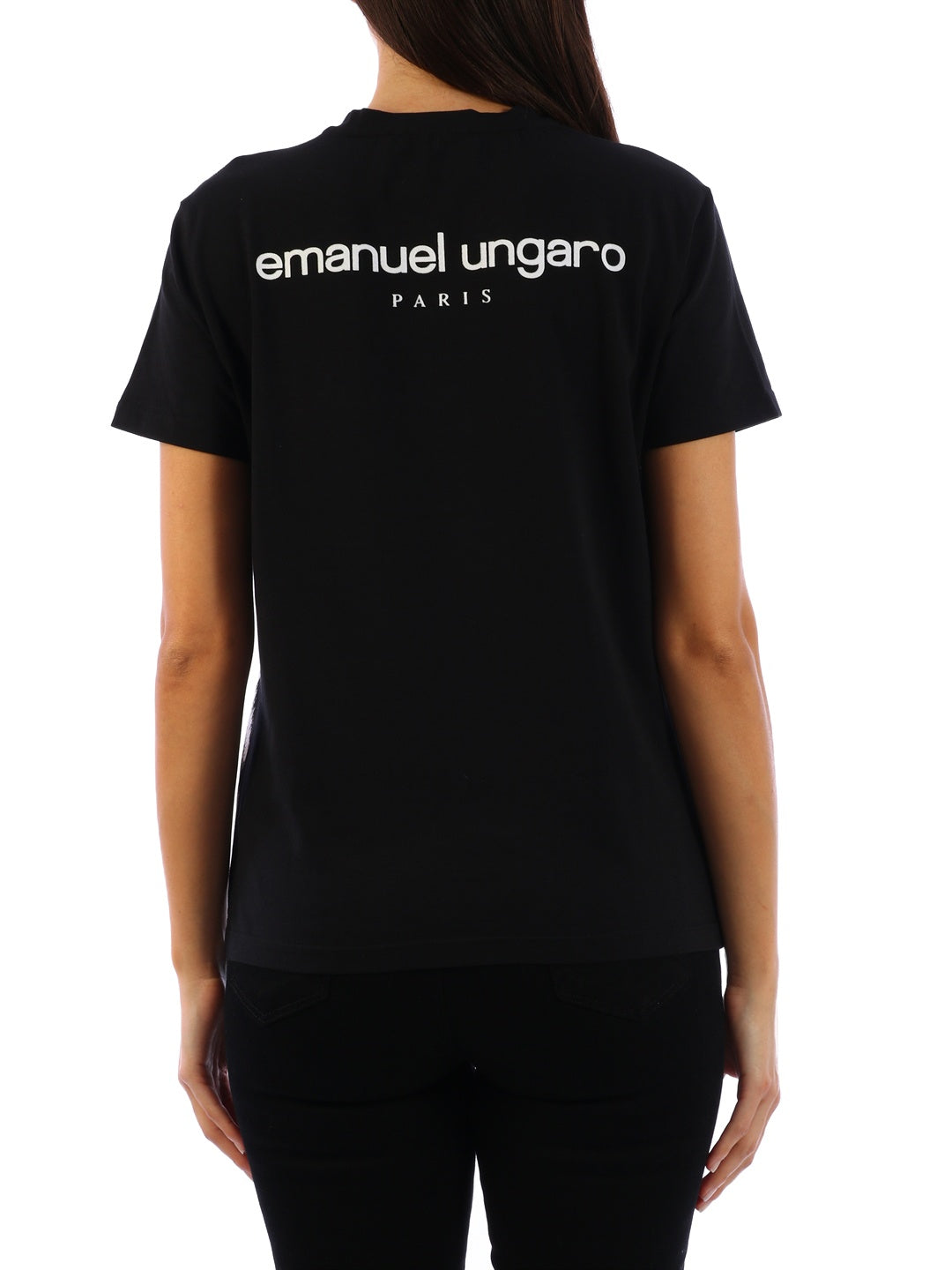 EMANUEL UNGARO-OUTLET-SALE-Black T-shirt-ARCHIVIST