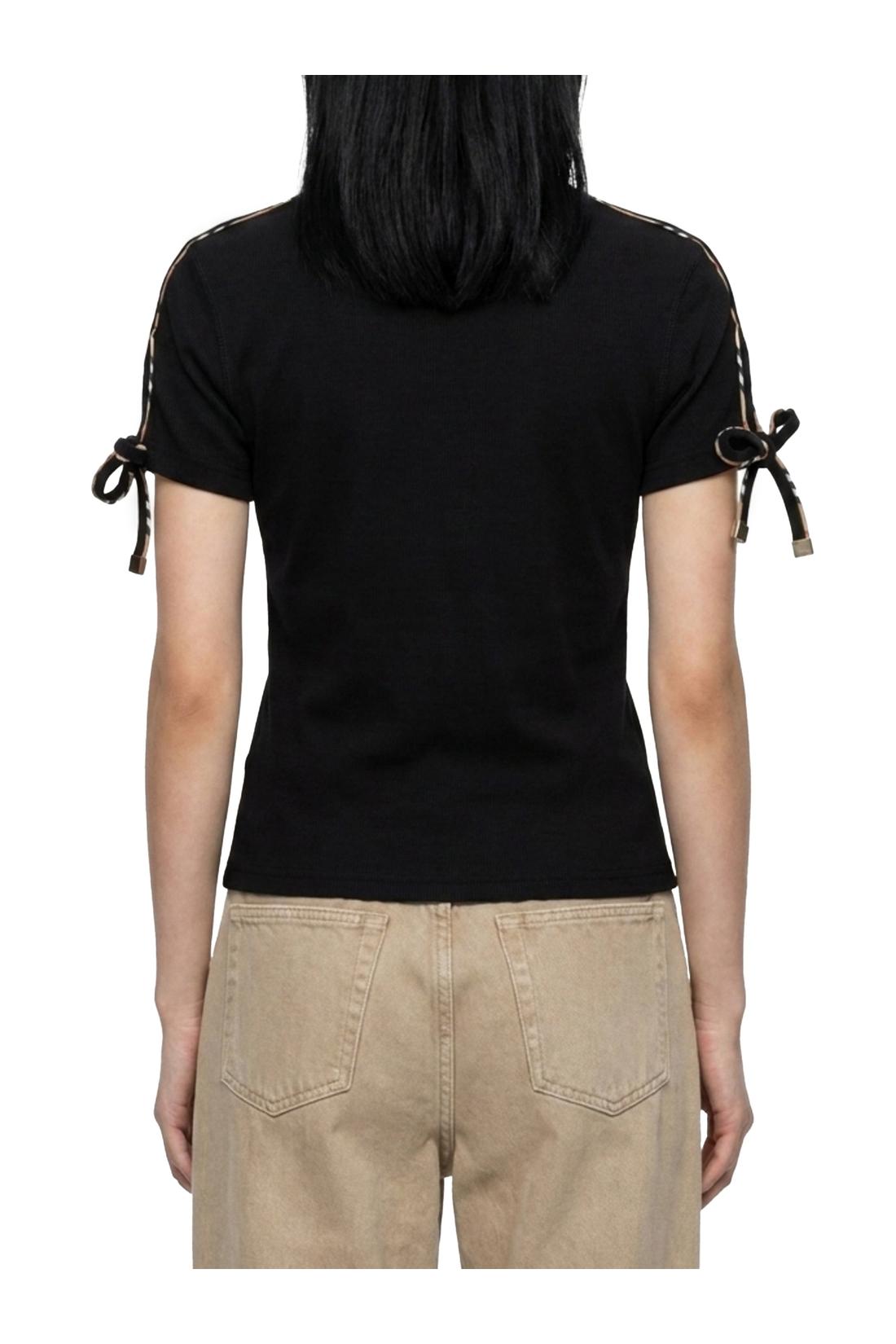 Burberry-OUTLET-SALE-Black Taisie T-shirt-ARCHIVIST