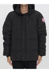 CANADA GOOSE-OUTLET-SALE-Black Wyndham parka-ARCHIVIST