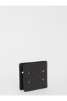 Maison Margiela-OUTLET-SALE-Black bi-fold wallet-ARCHIVIST