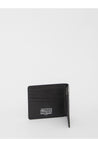 Maison Margiela-OUTLET-SALE-Black bi-fold wallet-ARCHIVIST