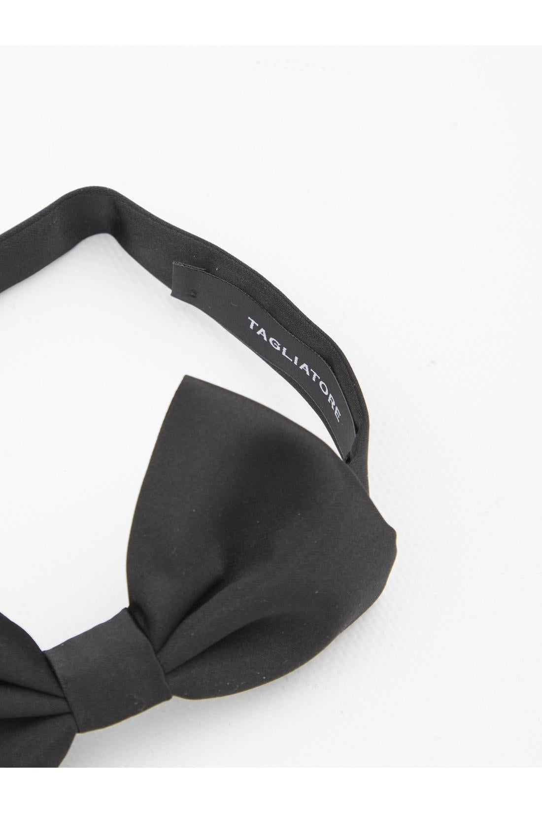 Tagliatore-OUTLET-SALE-Black bow tie-ARCHIVIST