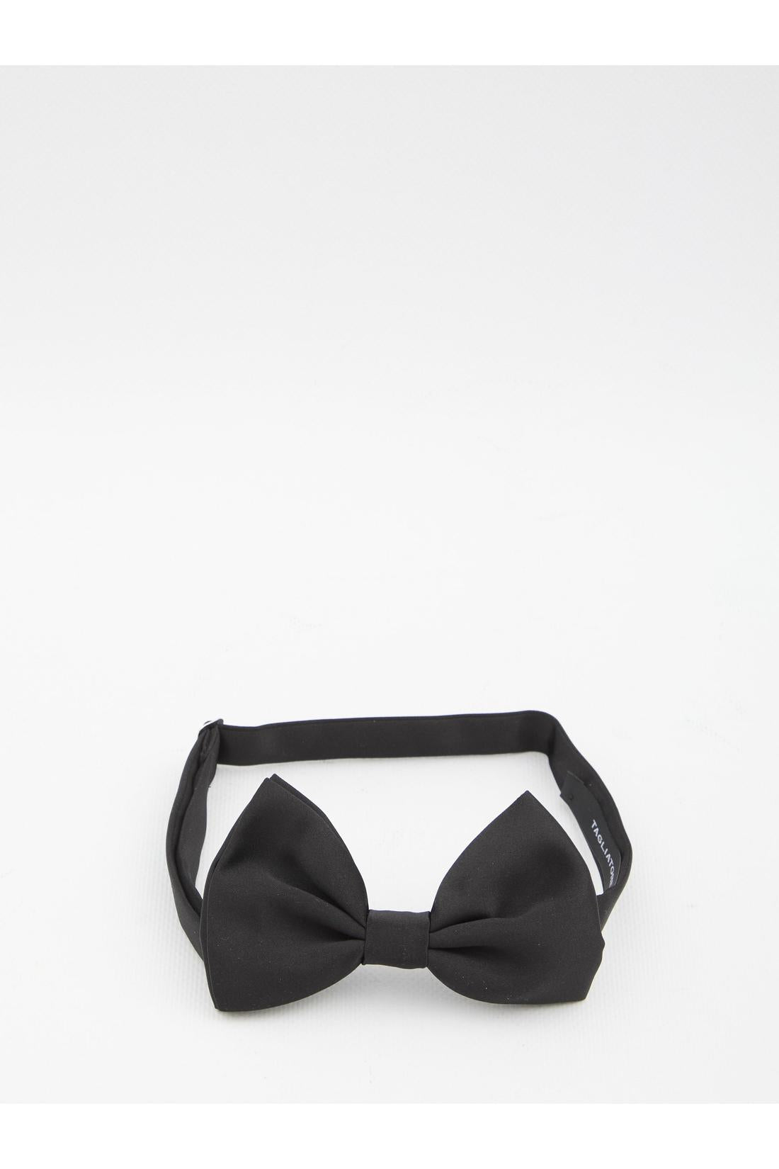 Tagliatore-OUTLET-SALE-Black bow tie-ARCHIVIST