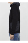 CP COMPANY-OUTLET-SALE-Black cotton hoodie-ARCHIVIST