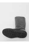 JIL SANDER-OUTLET-SALE-Black leather boots-ARCHIVIST