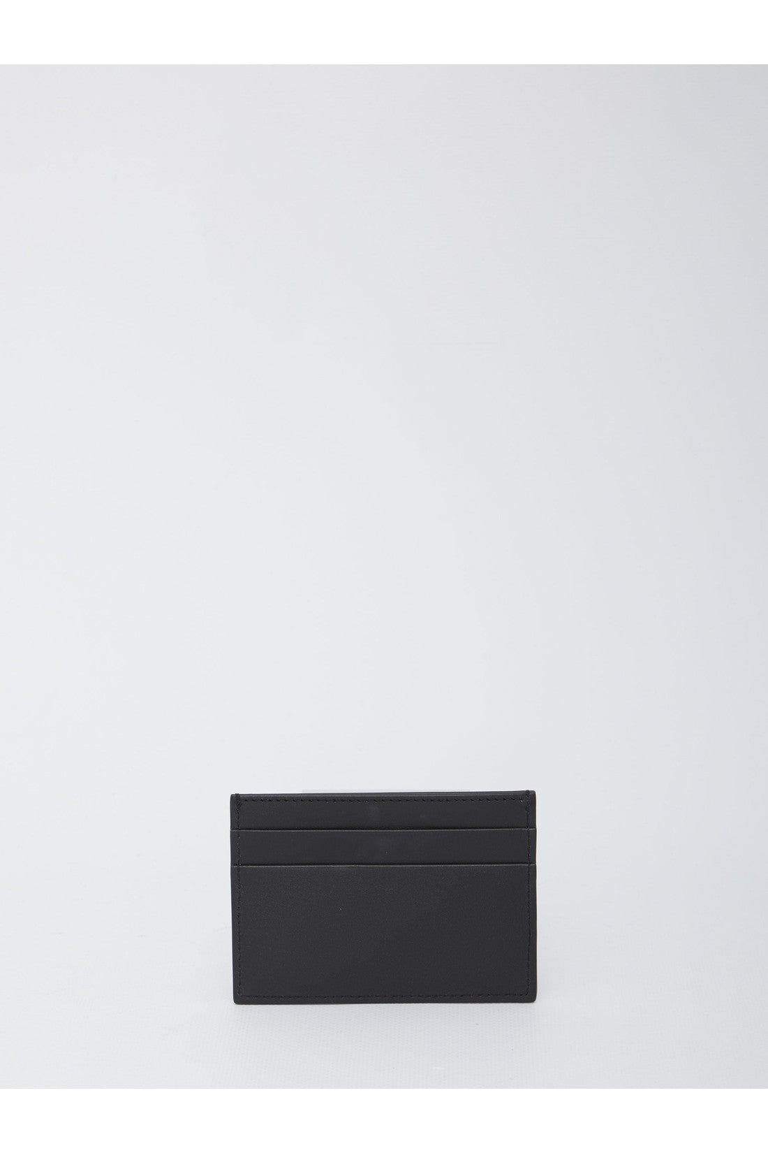 DOLCE&GABBANA-OUTLET-SALE-Black leather cardholder-ARCHIVIST