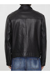 SALVATORE SANTORO-OUTLET-SALE-Black leather jacket-ARCHIVIST