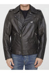 Salvatore Santoro-OUTLET-SALE-Black leather jacket-ARCHIVIST