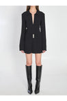The Attico-OUTLET-SALE-Black mini dress-ARCHIVIST
