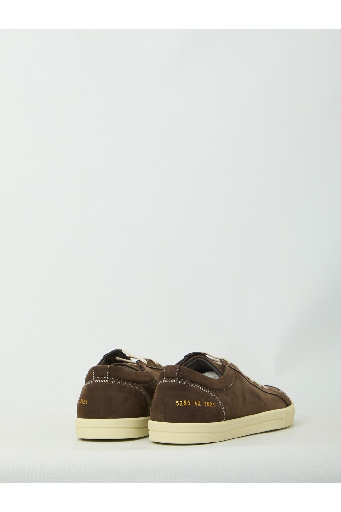 Common Projects-OUTLET-SALE-Black nubuck Premium Skate sneakers-ARCHIVIST