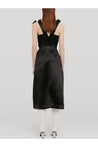 Jil Sander-OUTLET-SALE-Black satin dress-ARCHIVIST