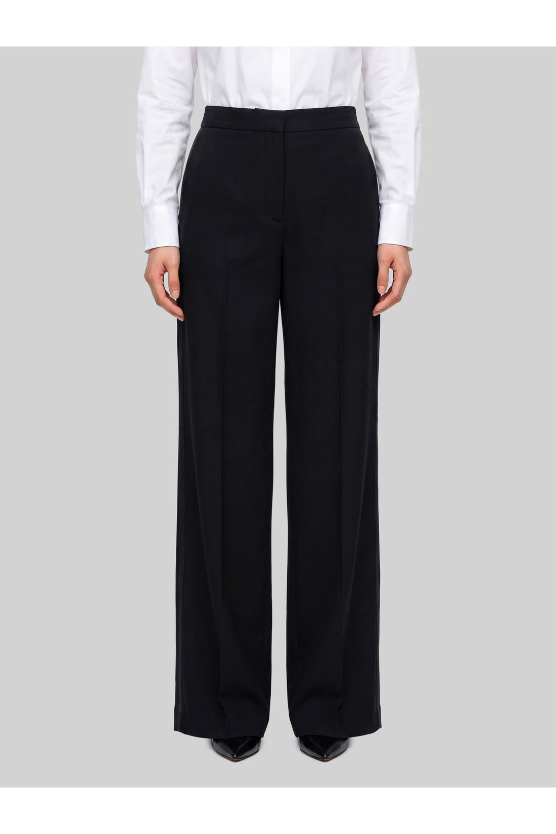 Sutton new york-OUTLET-SALE-Black smoking trousers-ARCHIVIST