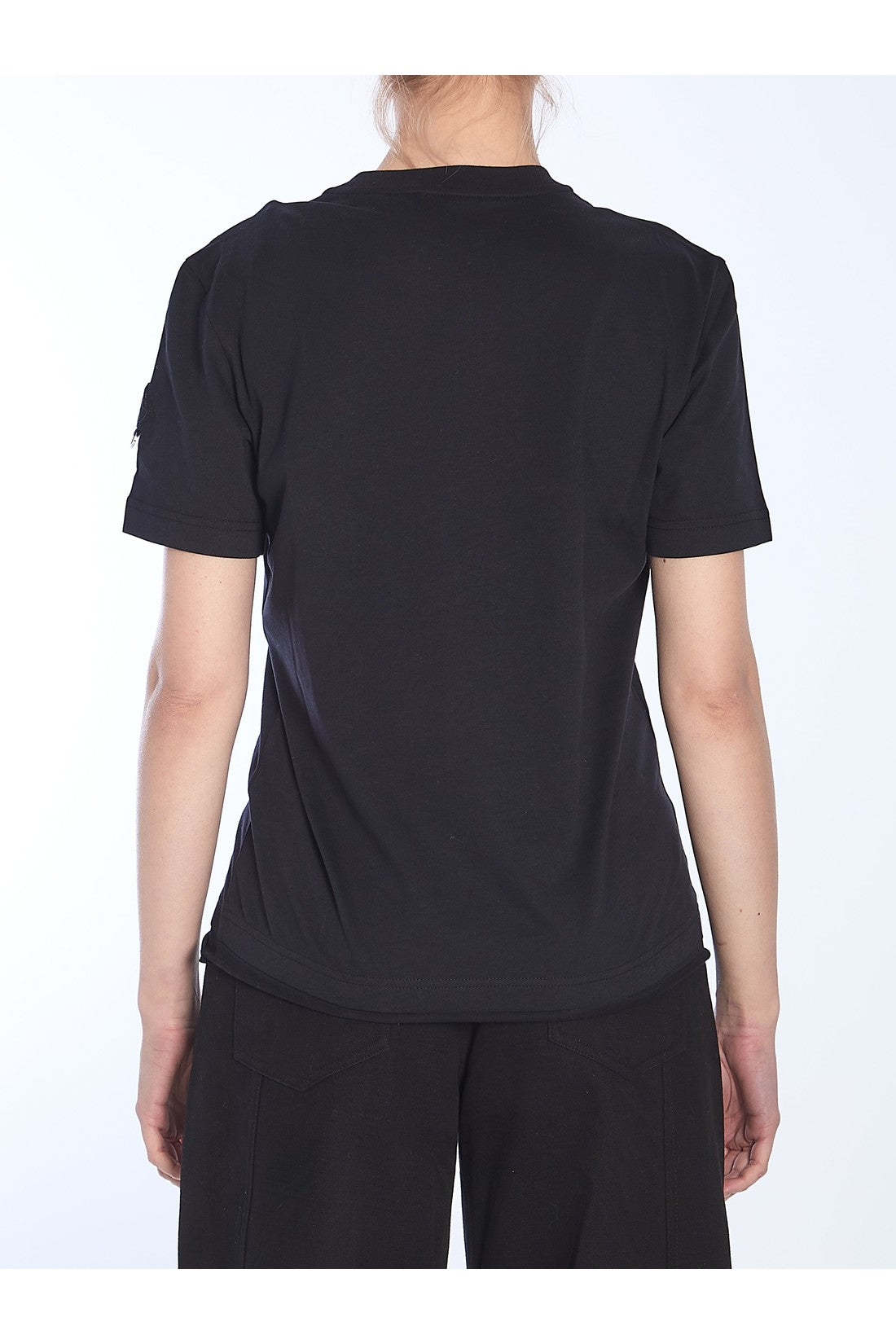 Moncler Willow Smith-OUTLET-SALE-Black t-shirt-ARCHIVIST