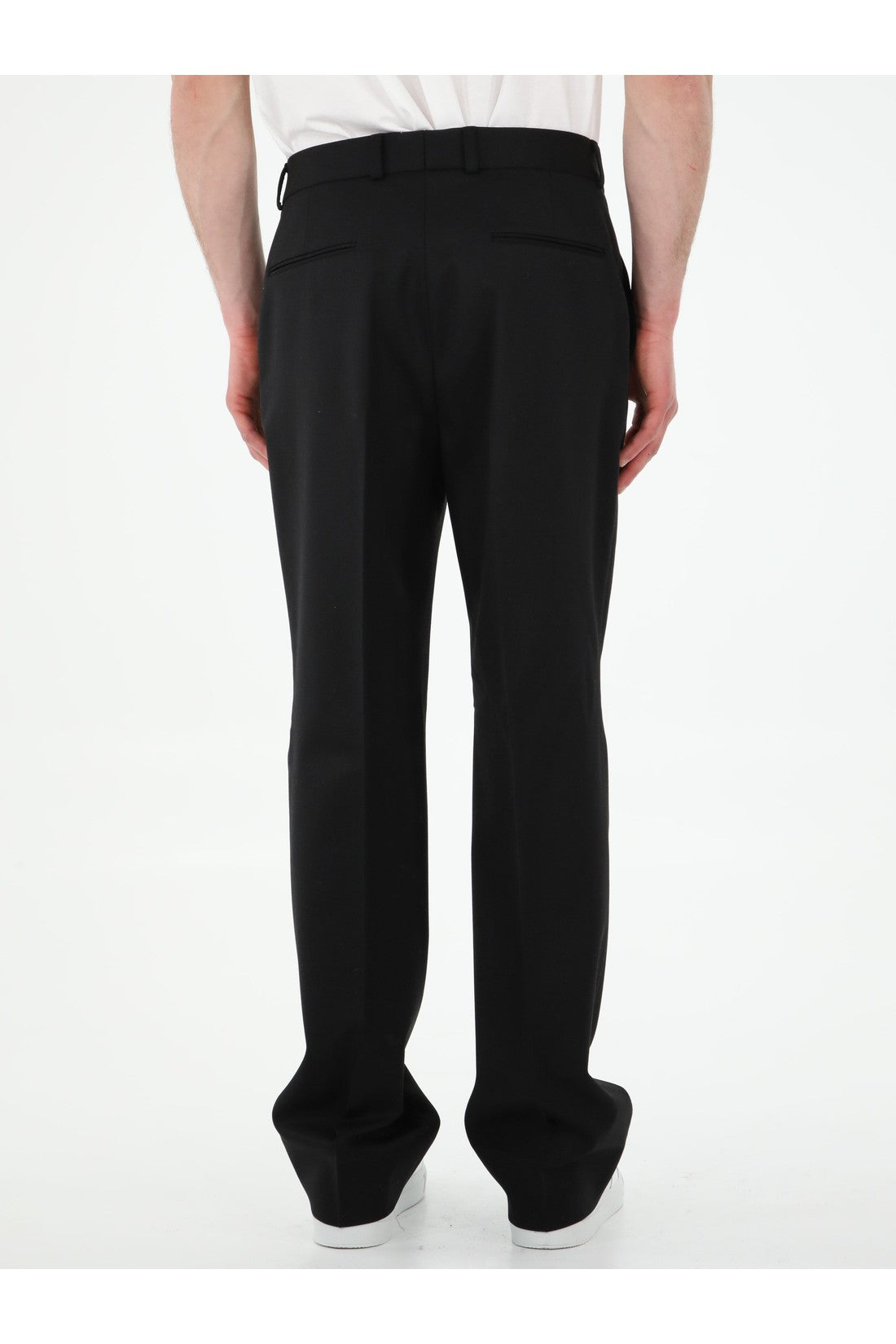 Valentino Garavani-OUTLET-SALE-Black tailored trousers-ARCHIVIST