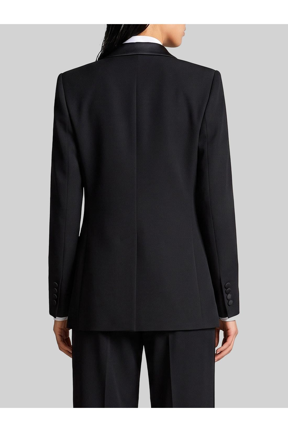 Sutton new york-OUTLET-SALE-Black tuxedo jacket-ARCHIVIST