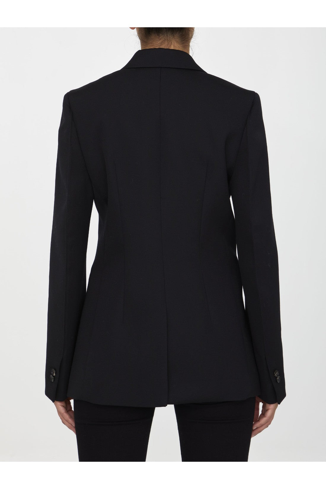 BOTTEGA VENETA-OUTLET-SALE-Black wool jacket-ARCHIVIST