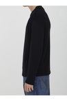 TEN C-OUTLET-SALE-Black wool jumper-ARCHIVIST