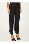 BOTTEGA VENETA-OUTLET-SALE-Black wool trousers-ARCHIVIST