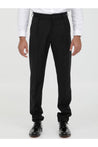 TONELLO-OUTLET-SALE-Black wool trousers-ARCHIVIST