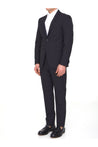 TONELLO-OUTLET-SALE-Black wool two-piece suit-ARCHIVIST