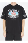 Casablanca-OUTLET-SALE-Blades print T-shirt-ARCHIVIST