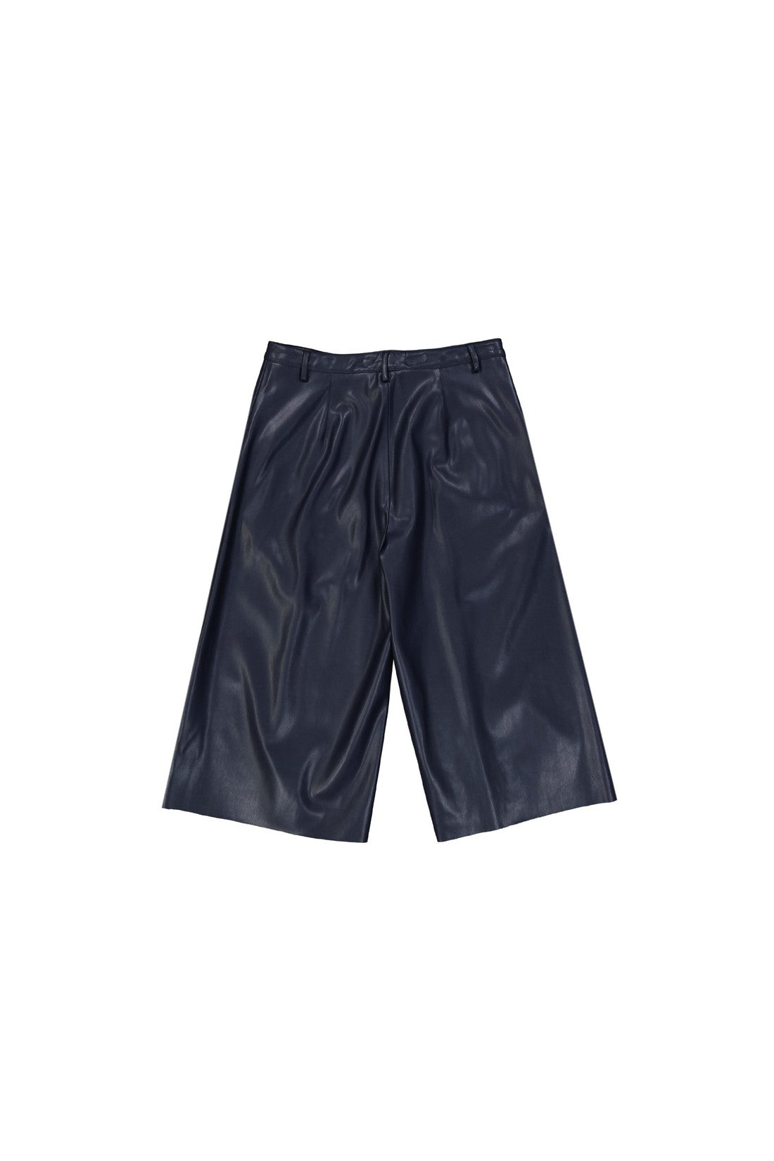 BLANCA VITA-OUTLET-SALE-Blanca Vita Faux Leather Shorts-ARCHIVIST