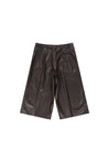 BLANCA VITA-OUTLET-SALE-Blanca Vita Faux Leather Shorts-ARCHIVIST