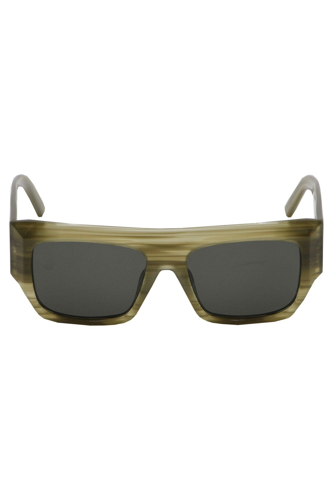 Palm Angels-OUTLET-SALE-Blanca rectangular frame sunglasses-ARCHIVIST