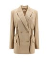 CHLOÉ-OUTLET-SALE-Blazer BEIGE-ARCHIVIST