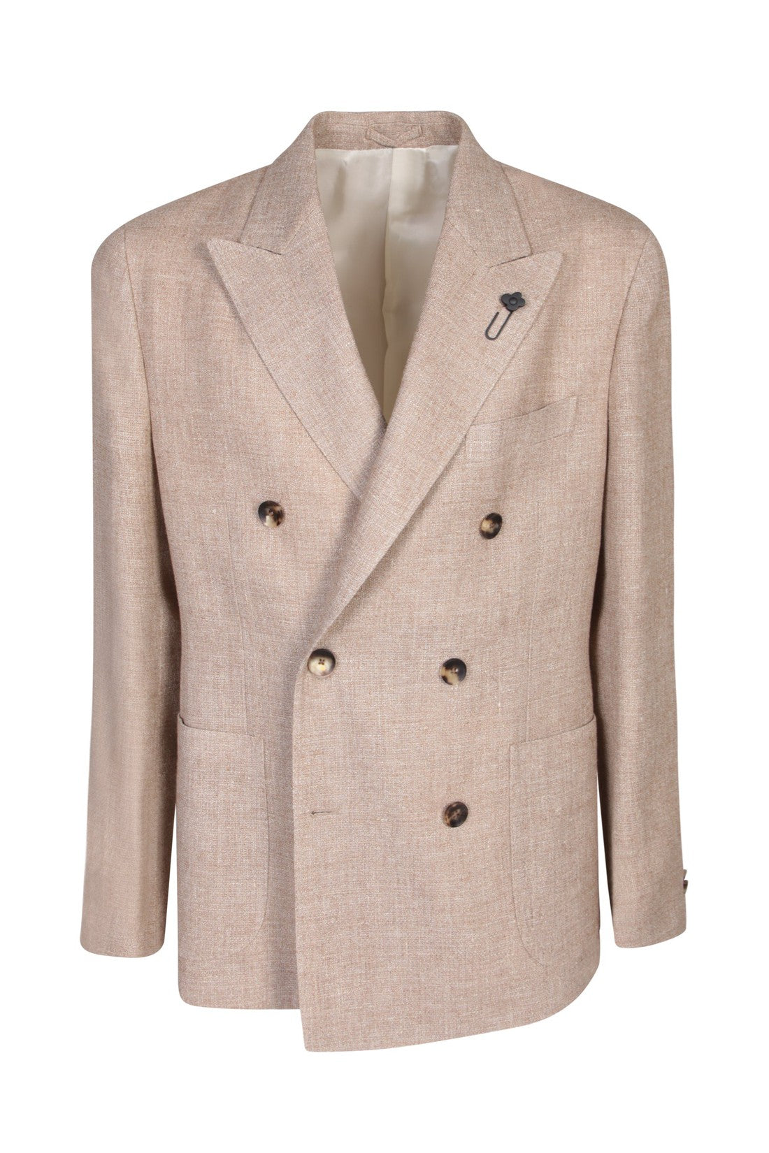 LARDINI-OUTLET-SALE-Blazer BEIGE-ARCHIVIST