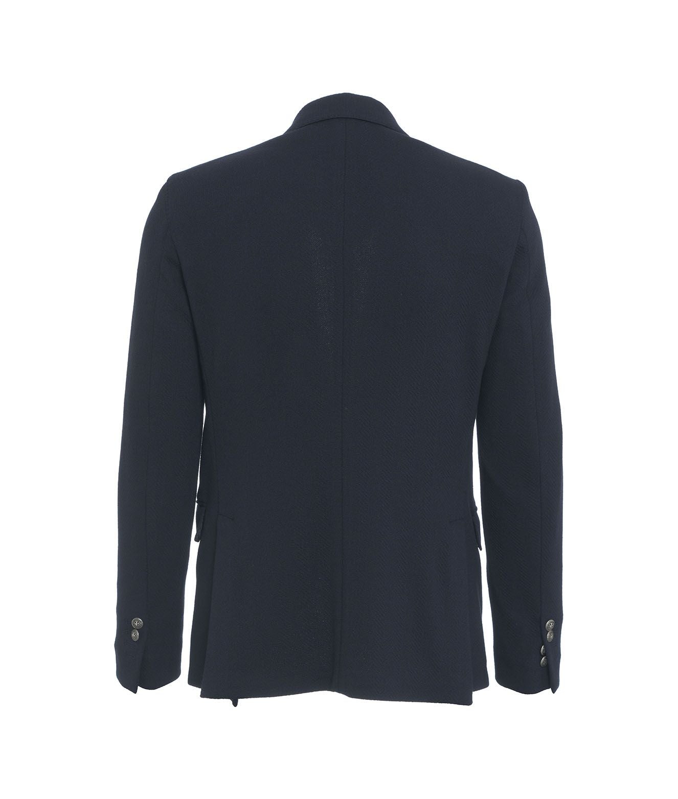 BHARNABA-OUTLET-SALE-Blazer BLAU-ARCHIVIST