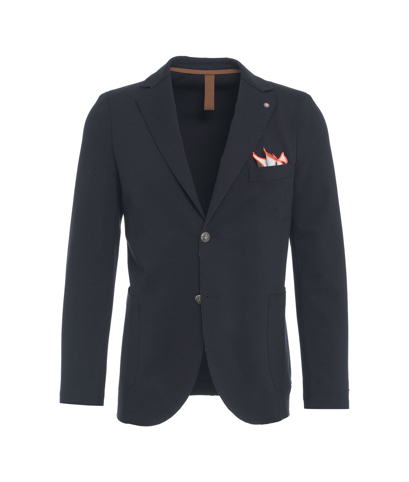 BHARNABA-OUTLET-SALE-Blazer BLAU-ARCHIVIST