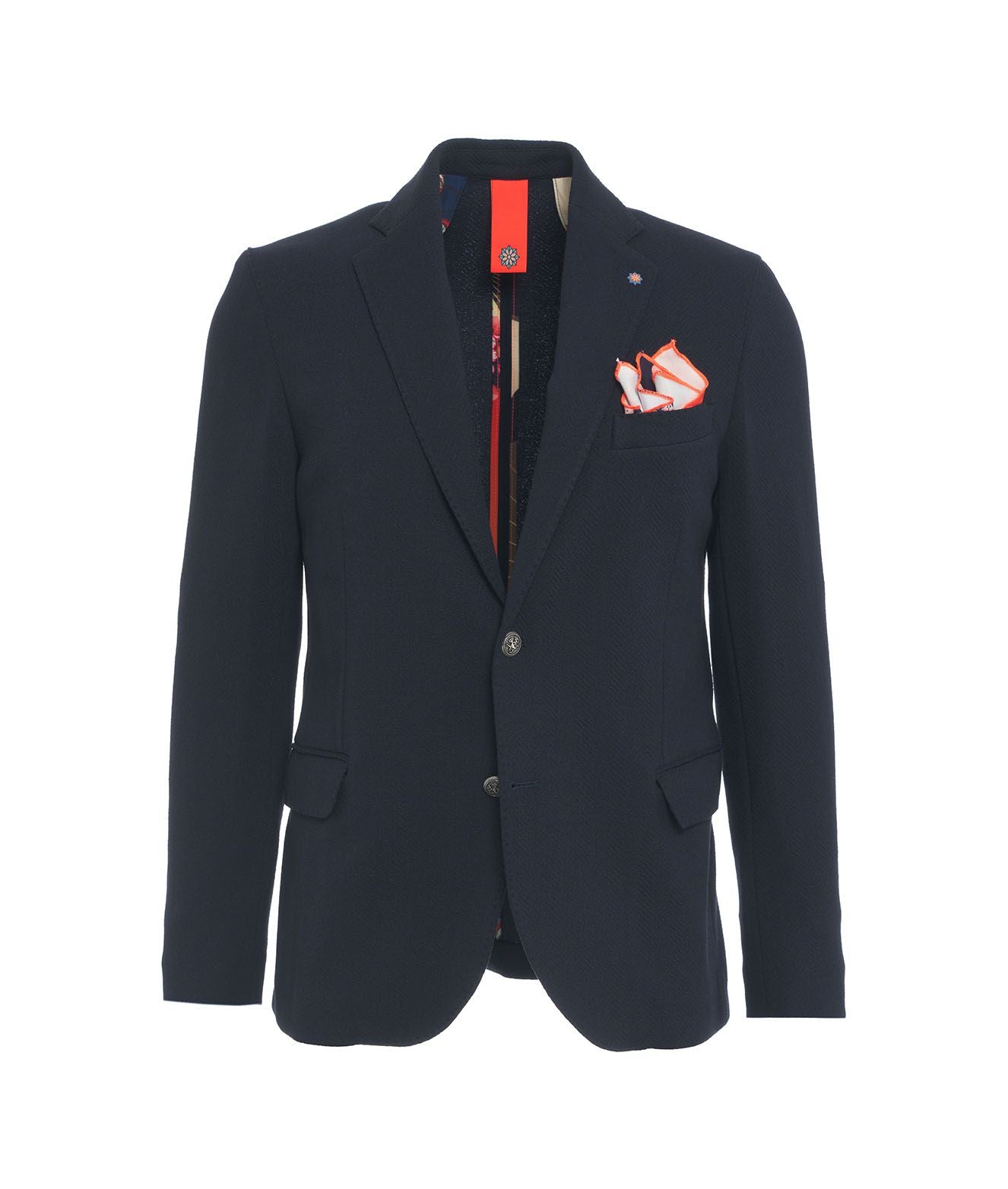 BHARNABA-OUTLET-SALE-Blazer BLAU-ARCHIVIST