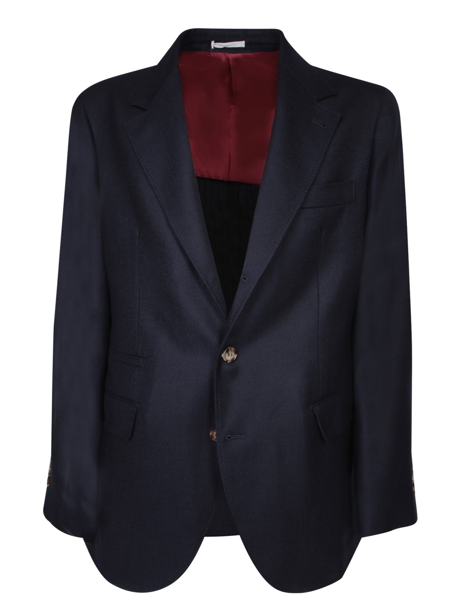 BRUNELLO CUCINELLI-OUTLET-SALE-Blazer BLAU-ARCHIVIST