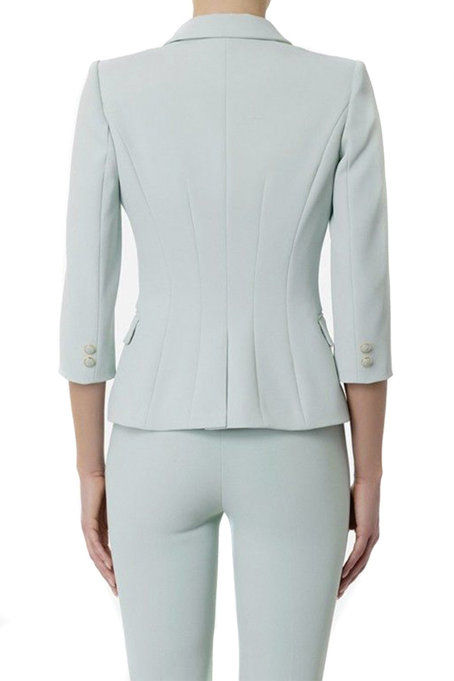 Elisabetta Franchi-OUTLET-SALE-Blazer BLAU-ARCHIVIST