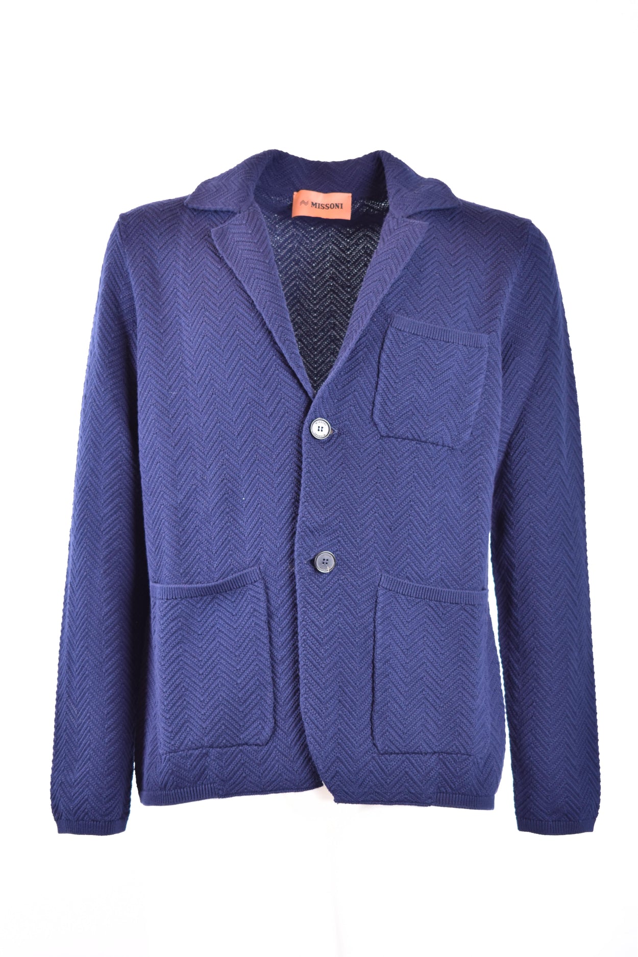 MISSONI-OUTLET-SALE-Blazer BLAU-ARCHIVIST