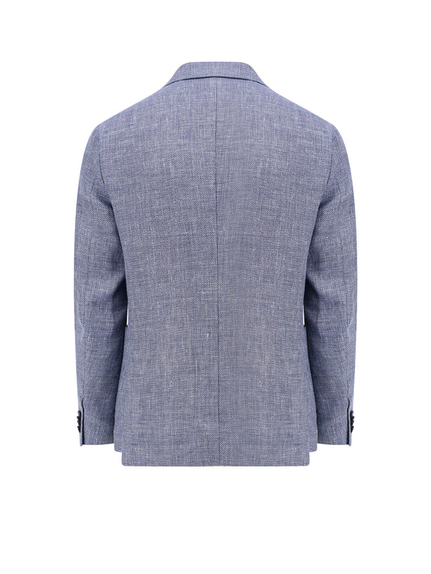 ZEGNA-OUTLET-SALE-Blazer BLAU-ARCHIVIST