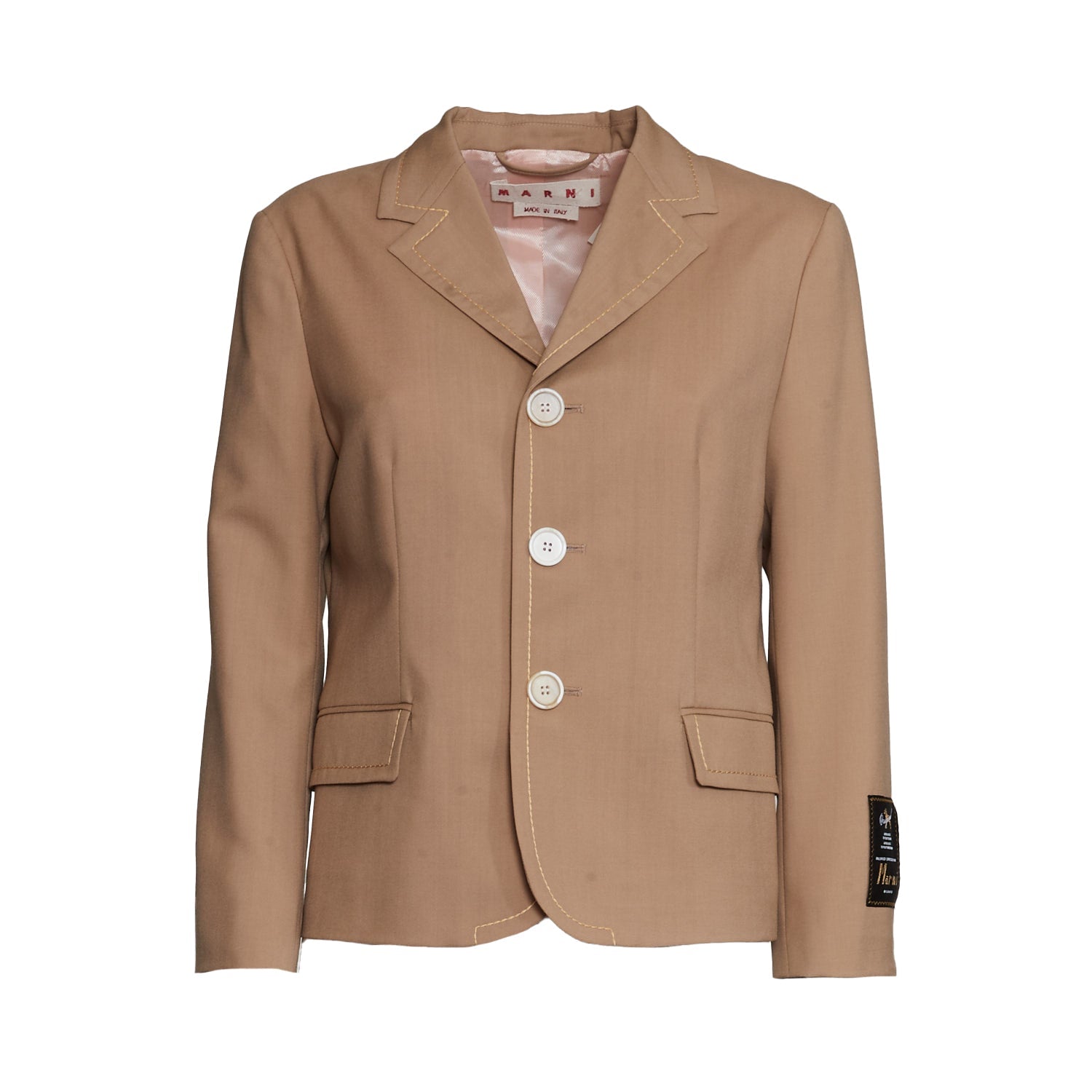 MARNI-OUTLET-SALE-Blazer BRAUN-ARCHIVIST