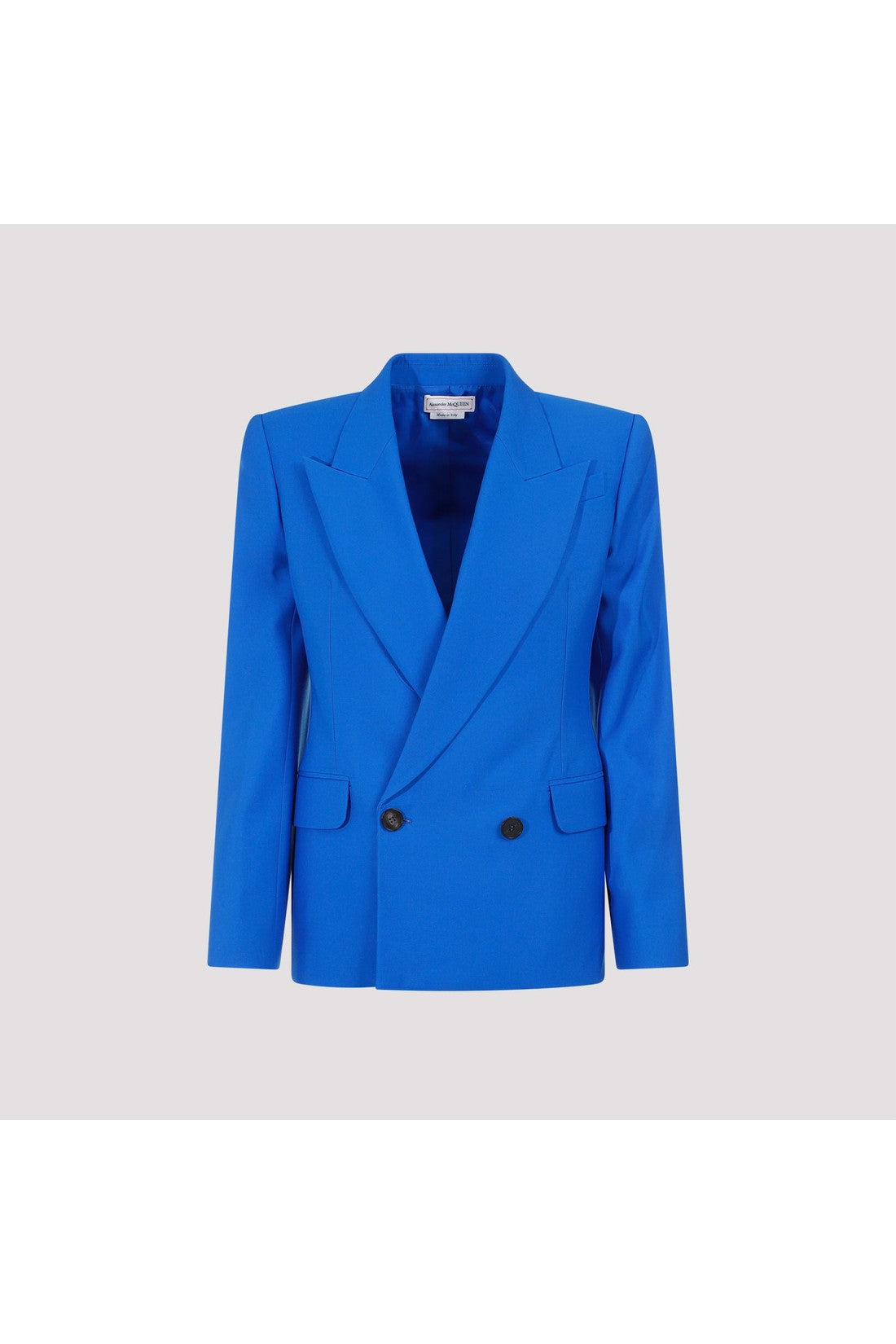 ALEXANDER MCQUEEN-OUTLET-SALE-Blazer Blau-ARCHIVIST