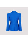 ALEXANDER MCQUEEN-OUTLET-SALE-Blazer Blau-ARCHIVIST