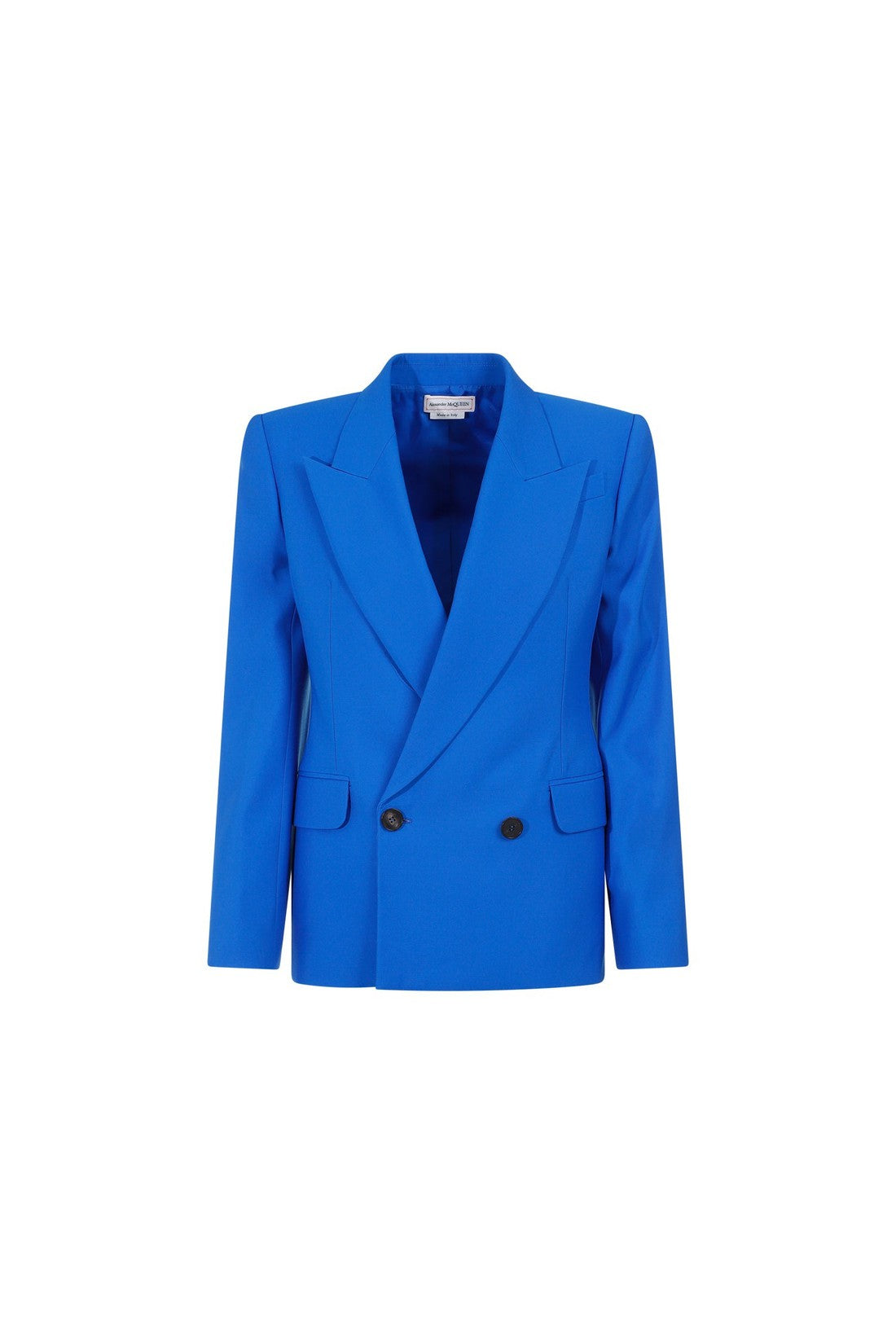 ALEXANDER MCQUEEN-OUTLET-SALE-Blazer Blau-ARCHIVIST