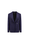 BOTTEGA VENETA-OUTLET-SALE-Blazer Blau-ARCHIVIST