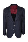 BRUNELLO CUCINELLI-OUTLET-SALE-Blazer Blau-ARCHIVIST