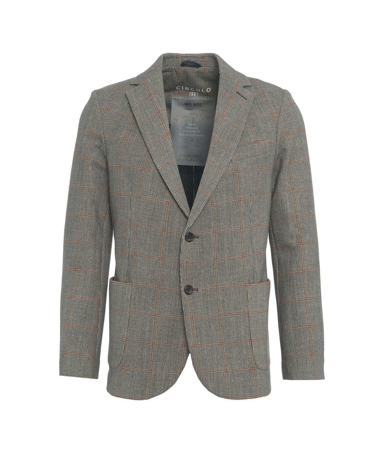 CIRCOLO 1901-OUTLET-SALE-Blazer GRAU-ARCHIVIST